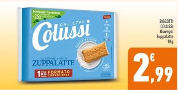 Offerta per Colussi - Biscotti a 2,99€ in Conad Superstore