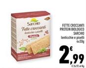 Offerta per Sarchio - Fette Croccanti Protein Biologico a 2,99€ in Conad Superstore