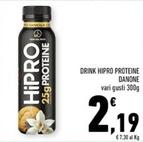 Offerta per Danone - Drink Hipro Proteine a 2,19€ in Conad Superstore
