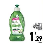Offerta per Winni's - Detersivo Concentrato Piatti a 1,29€ in Conad Superstore