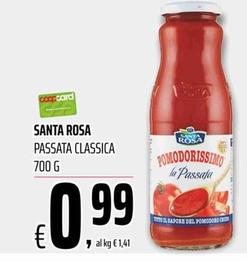 Offerta per Santa Rosa - Passata Classica a 0,99€ in Coop