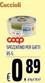 Offerta per Coop - Spezzatino Per Gatti a 0,89€ in Coop