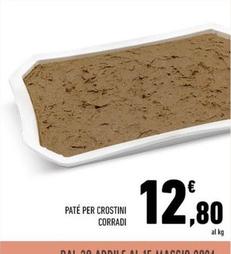 Offerta per Corradi - Paté Per Crostini a 12,8€ in Conad