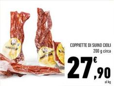 Offerta per Cioli - Coppiette Di Suino a 27,9€ in Conad