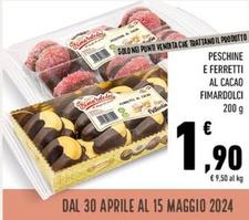 Offerta per Fimardolci - Peschine E Ferretti Al Cacao a 1,9€ in Conad