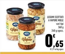 Offerta per Miele - Legumi Scottati A Vapore a 0,65€ in Conad