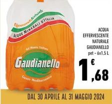 Offerta per Gaudianello - Acqua Effervescente Naturale a 1,68€ in Conad