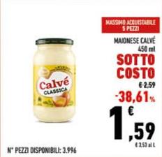 Offerta per Calvè - Maionese a 1,59€ in Conad City