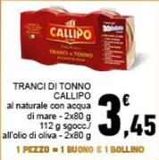 Offerta per Callipo - Tranci Di Tonno a 3,45€ in Conad City