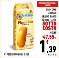 Offerta per Mulino Bianco - Plum Cake Classico a 1,39€ in Conad City