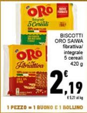 Offerta per Saiwa - Biscotti Oro a 2,19€ in Conad City