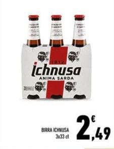 Offerta per Ichnusa - Birra a 2,49€ in Conad City