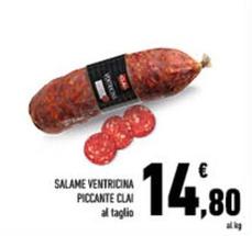 Offerta per Clai - Salame Ventricina Piccante a 14,8€ in Conad City