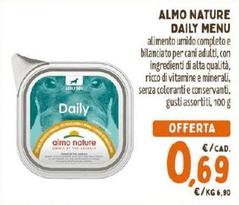 Offerta per Almo Nature - Daily Menu a 0,69€ in Pet Store Conad