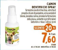 Offerta per  Camon - Dentifricio Spray  a 7,6€ in Pet Store Conad