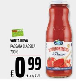 Offerta per Santa Rosa - Passata Classica a 0,99€ in Coop