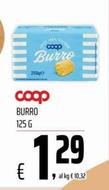 Offerta per Coop - Burro a 1,29€ in Coop