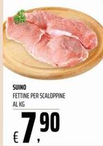 Offerta per Suino Fettine Per Scaloppine a 7,9€ in Coop