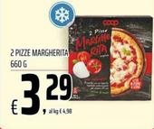 Offerta per Coop - 2 Pizze Margherita a 3,29€ in Coop