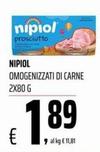Offerta per Nipiol - Omogenizzati Di Carne a 1,89€ in Coop