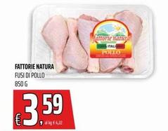 Offerta per Fattorie Natura - Fusi Di Pollo a 3,59€ in Coop