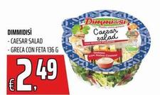 Offerta per Dimmidisì - Caesar Salad a 2,49€ in Coop