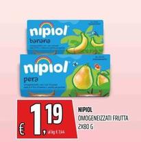Offerta per Nipiol - Omogeneizzati Frutta a 1,19€ in Coop