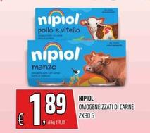 Offerta per Nipiol - Omogeneizzati Di Carne a 1,89€ in Coop