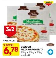 Offerta per Delidor - Pizza Margherita a 3,39€ in Dpiu