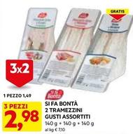 Offerta per Si Fa Bontà - 2 Tramezzini a 1,49€ in Dpiu