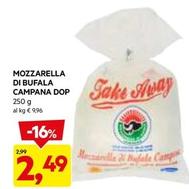 Offerta per Mozzarella Di Bufala Campana DOP a 2,49€ in Dpiu