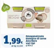 Offerta per Alce Nero - Omogeneizzato Biologico Di Carne a 1,99€ in Sigma