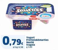 Offerta per Nestlè - Yogurt Fruttolo&Smarties Fragola a 0,79€ in Sigma