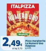Offerta per Italpizza - Pizza Margherita La Numero Uno a 2,49€ in Sigma