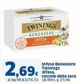 Offerta per Twinings - Infuso Benessere Difesa, Coccole Della Sera a 2,69€ in Sigma