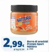 Offerta per Nattura - Burro Di Arachidi Protein Sport a 2,99€ in Sigma