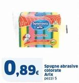 Offerta per Arix - Spugne Abrasive Colorate a 0,89€ in Sigma