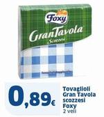 Offerta per Foxy - Tovaglioli Gran Tavola Scozzesi a 0,89€ in Sigma