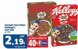 Offerta per Kelloggs - Cereali Coco Pops a 2,19€ in Sigma
