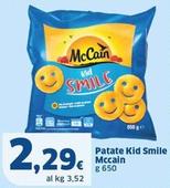 Offerta per Mccain - Patate Kid Smile a 2,29€ in Sigma
