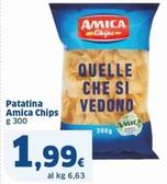 Offerta per Amica Chips - Patatina a 1,99€ in Sigma