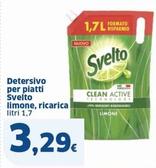 Offerta per Svelto - Detersivo Per Piatti Limone, Ricarica a 3,29€ in Sigma