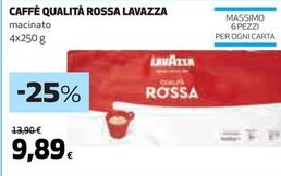 Offerta per  Lavazza - Caffè Qualità Rossa  a 9,89€ in Coop
