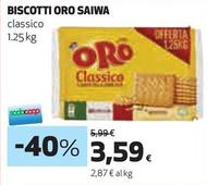 Offerta per Oro Saiwa - Biscotti a 3,59€ in Coop