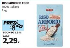 Offerta per  Coop - Riso Arborio  a 2,29€ in Coop