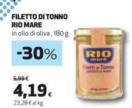 Offerta per  Rio Mare - Filetto Di Tonno  a 4,19€ in Coop