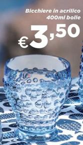 Offerta per Bicchieri a 3,5€ in Coop