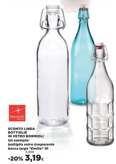 Offerta per Bormioli Rocco - Bottiglie In Vetro a 3,19€ in Coop