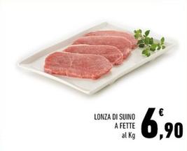 Offerta per Lonza Di Suino A Fette a 6,9€ in Conad City