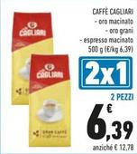 Offerta per Caffè Cagliari - Oro Macinato a 6,39€ in Conad